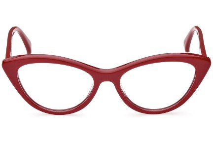 Okulary korekcyjne Max Mara MM5083 066 Kocie oczy Czerwone