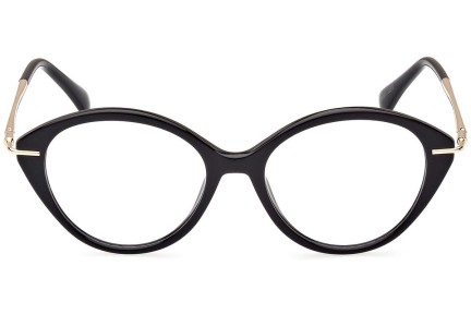 Okulary korekcyjne Max Mara MM5075 001 Okrągłe Czarne