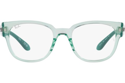 Okulary korekcyjne Ray-Ban RX7210 8202 Kwadratowe Zielone