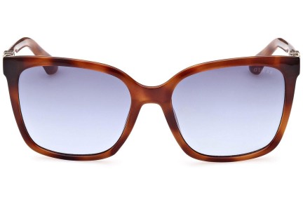 Okulary przeciwsłoneczne Guess GU7865 53W Kwadratowe Havana