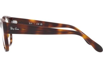 Okulary korekcyjne Ray-Ban RX7210 2012 Kwadratowe Havana