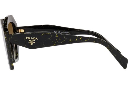 Okulary przeciwsłoneczne Prada PR16WS 19D6E1 Polarized Nieregularny Czarne