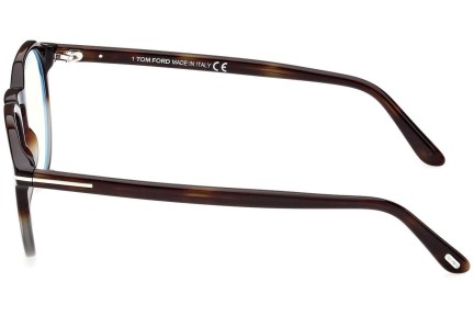 Okulary korekcyjne Tom Ford FT5833-B 056 Okrągłe Havana