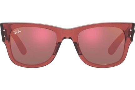 Okulary przeciwsłoneczne Ray-Ban Mega Wayfarer RB0840S 66372K Kwadratowe Różowe