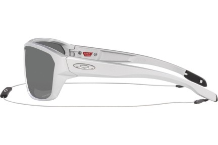 Okulary przeciwsłoneczne Oakley Split Shot X-Silver Collection OO9416-34 Prostokątne Srebrne