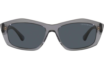 Okulary przeciwsłoneczne Emporio Armani EA4187 502987 Nieregularny Szare