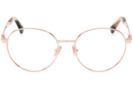 Okulary korekcyjne Max Mara MM5081 033 Okrągłe Złote