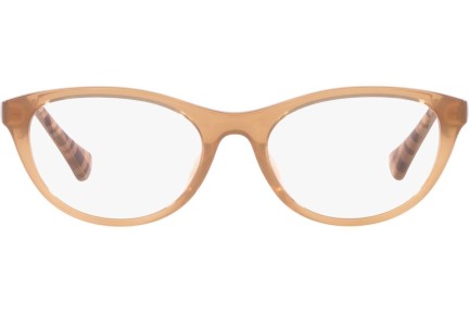 Okulary korekcyjne Ralph by Ralph Lauren RA7143U 5750 Owalne Brązowe