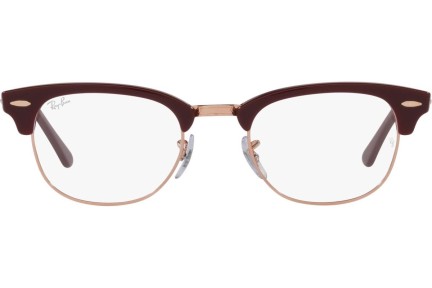 Okulary korekcyjne Ray-Ban Clubmaster RX5154 8230 Browline Czerwone