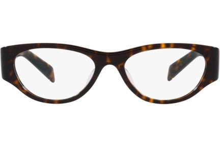 Okulary korekcyjne Prada PR06ZV 2AU1O1 Kocie oczy Havana