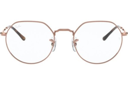 Okulary korekcyjne Ray-Ban Jack RX6465 2943 Okrągłe Złote