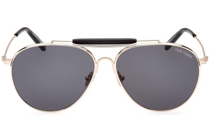 Okulary przeciwsłoneczne Tom Ford FT0995 28A Pilotki (Aviator) Złote