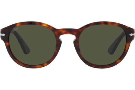 Okulary przeciwsłoneczne Persol PO3304S 24/31 Okrągłe Havana