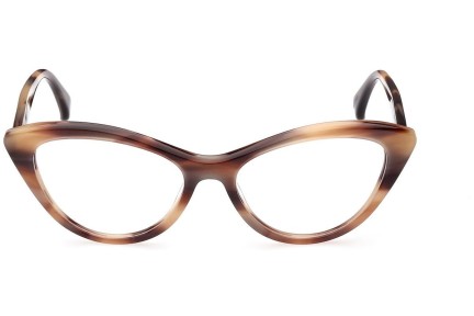 Okulary korekcyjne Max Mara MM5083 048 Kocie oczy Havana