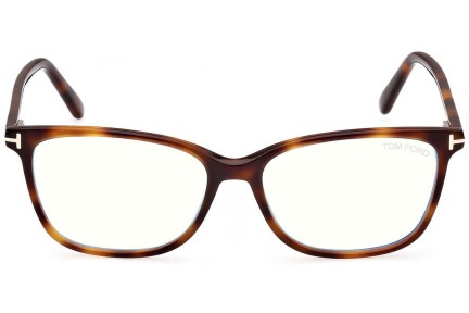 Okulary korekcyjne Tom Ford FT5842-B 053 Kwadratowe Havana