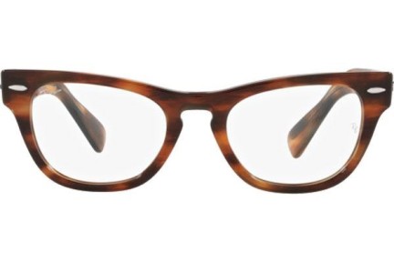 Okulary korekcyjne Ray-Ban Laramie RX2201V 2144 Kocie oczy Havana