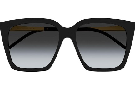 Okulary przeciwsłoneczne Saint Laurent SLM100 002 Kwadratowe Czarne