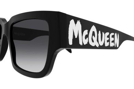 Okulary przeciwsłoneczne Alexander McQueen AM0329S 001 Kwadratowe Czarne