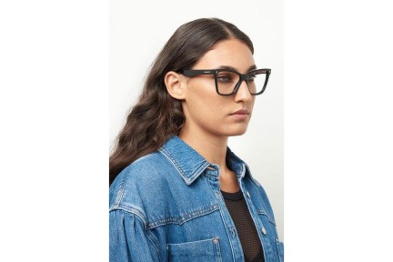 Okulary korekcyjne Dsquared2 D20059 807 Kocie oczy Czarne