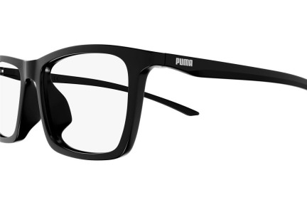 Okulary korekcyjne Puma PE0175OA 001 Prostokątne Czarne