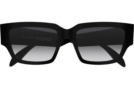 Okulary przeciwsłoneczne Alexander McQueen AM0329S 001 Kwadratowe Czarne