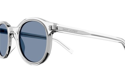 Okulary przeciwsłoneczne Saint Laurent SL521RIM 004 Okrągłe Przezroczyste