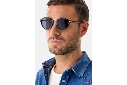 Okulary przeciwsłoneczne Marc Jacobs MARC533/S 2M2/IR Okrągłe Czarne