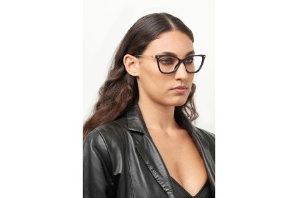 Okulary korekcyjne Dsquared2 D20068 807 Kocie oczy Czarne