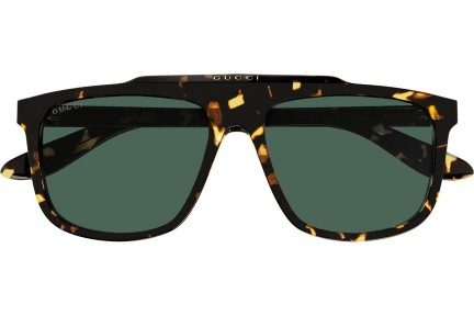 Okulary przeciwsłoneczne Gucci GG1039S 002 Kwadratowe Havana