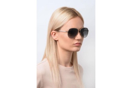 Okulary przeciwsłoneczne Jimmy Choo DEVAN/S RHL/9O Pilotki (Aviator) Złote