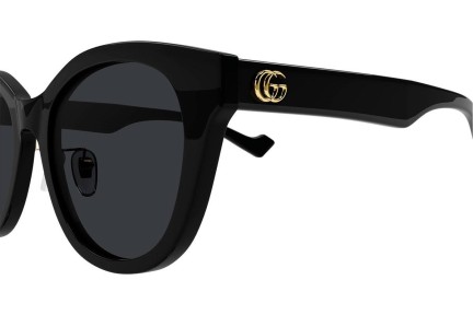 Okulary przeciwsłoneczne Gucci GG1002SK 001 Okrągłe Czarne