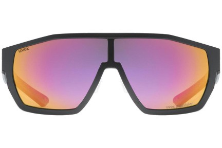 Okulary przeciwsłoneczne uvex mtn style P 2530 Polarized Kwadratowe Czarne