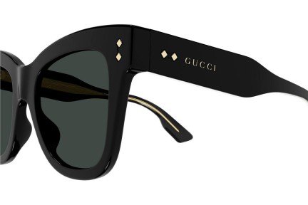 Okulary przeciwsłoneczne Gucci GG1082S 001 Kocie oczy Czarne