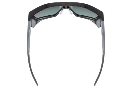 Okulary przeciwsłoneczne uvex mtn style P 2530 Polarized Kwadratowe Czarne