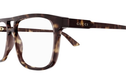 Okulary korekcyjne Gucci GG1035O 002 Kwadratowe Havana