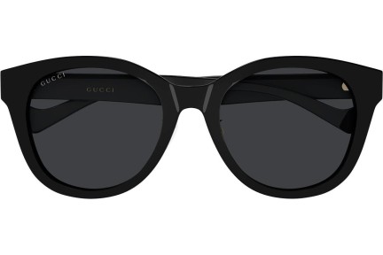 Okulary przeciwsłoneczne Gucci GG1002SK 001 Okrągłe Czarne