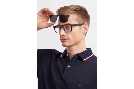 Okulary korekcyjne Tommy Hilfiger TH1903/CS 807/M9 Polarized Kwadratowe Czarne