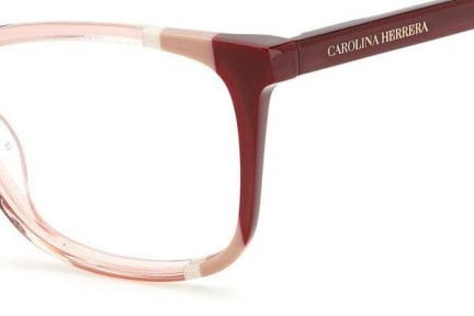 Okulary korekcyjne Carolina Herrera CH0066 C19 Kwadratowe Różowe