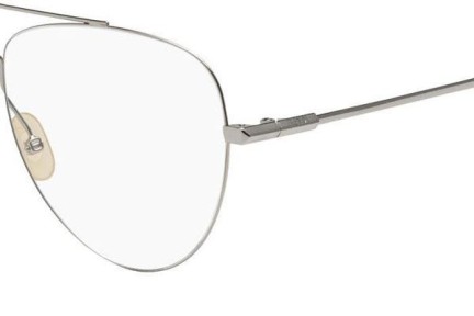 Okulary korekcyjne Fendi FFM0048 84J Pilotki (Aviator) Srebrne