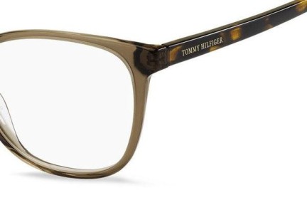 Okulary korekcyjne Tommy Hilfiger TH1968 YWP Kocie oczy Brązowe