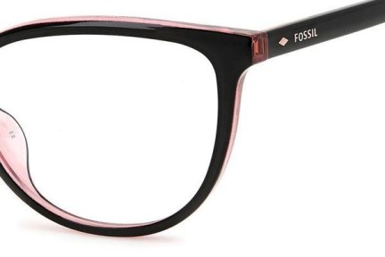 Okulary korekcyjne Fossil FOS7144/G 3H2 Kocie oczy Czarne