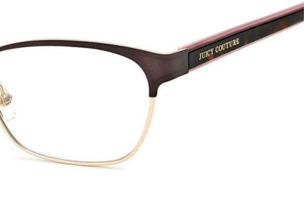 Okulary korekcyjne Juicy Couture JU214 4IN Prostokątne Brązowe