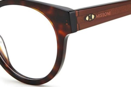 Okulary korekcyjne M Missoni MMI0130 086 Okrągłe Havana