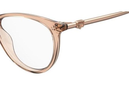 Okulary korekcyjne Chiara Ferragni CF1013 733 Kocie oczy Brązowe