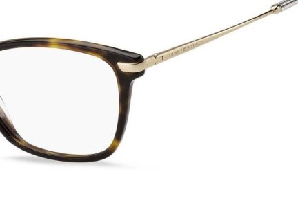 Okulary korekcyjne Tommy Hilfiger TH1839 086 Kocie oczy Havana