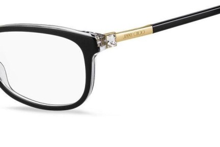 Okulary korekcyjne Jimmy Choo JC273 7C5 Prostokątne Czarne