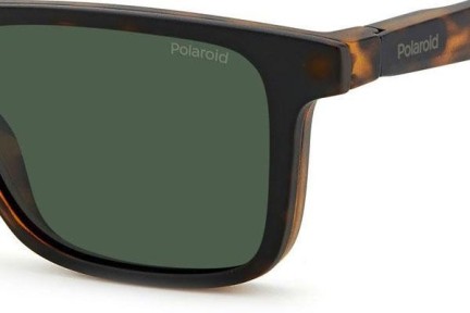 Okulary korekcyjne Polaroid PLD2131/CS N9P/UC Polarized Prostokątne Havana