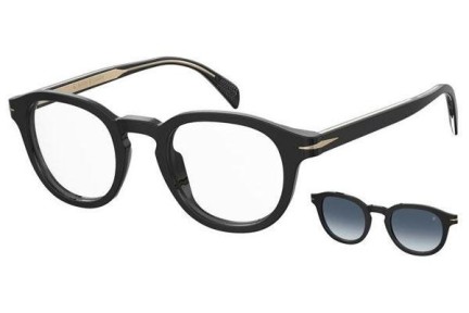 Okulary korekcyjne David Beckham DB1080/CS 2M2/Z7 Okrągłe Czarne