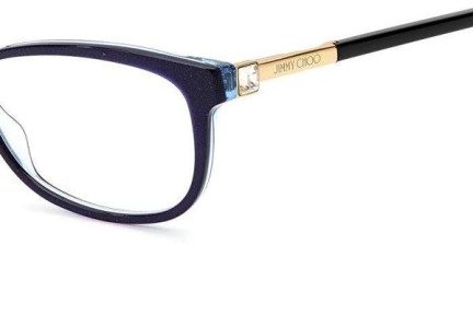 Okulary korekcyjne Jimmy Choo JC273 JOO Prostokątne Niebieskie