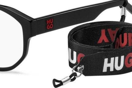 Okulary korekcyjne HUGO HG1221 807 Pilotki (Aviator) Czarne